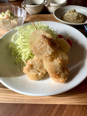 おからこんにゃくの串カツ