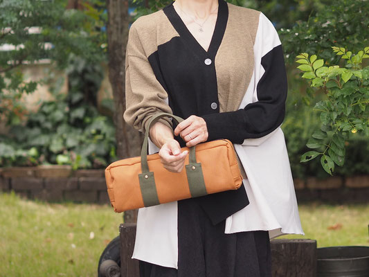 ダックス ミニボストン - 暮らしに彩りを. . . オーダーメイドバッグ
