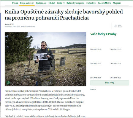 Artikel der tschechischen Presseagentur