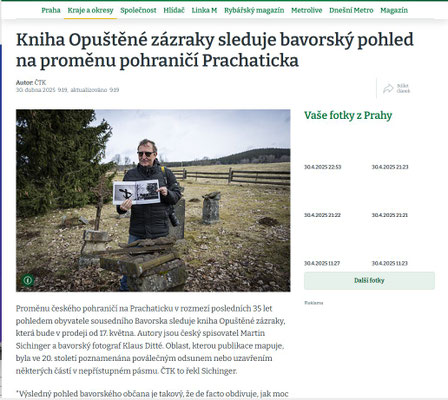 Artikel der tschechischen Presseagentur