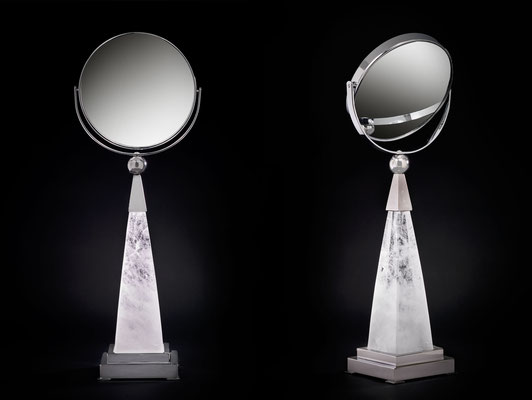 ROCK CRYSTAL MIRROR