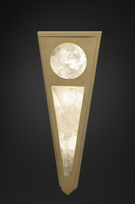 ROCK CRYSTAL WALL LIGHT