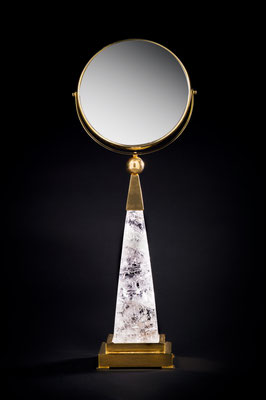 ROCK CRYSTAL MIRROR