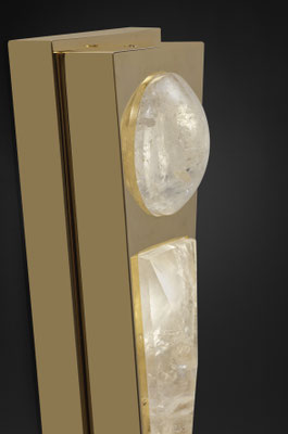 ROCK CRYSTAL WALL LIGHT