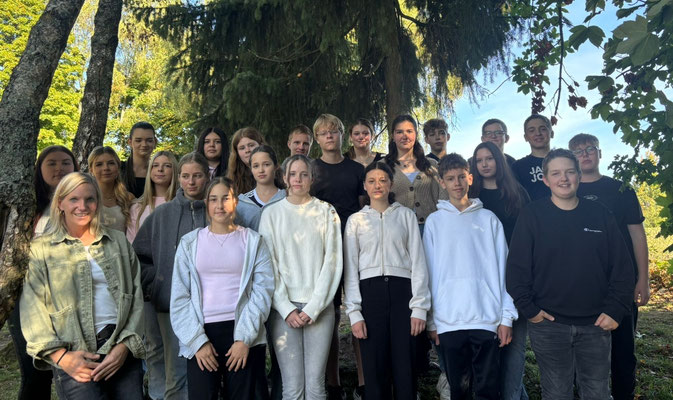 Klasse 9d mit Frau Wodtke