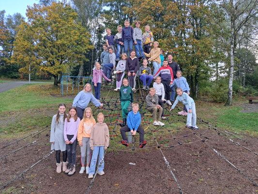 Klasse 6b mit Herrn Schneider