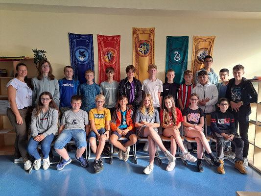 Klasse 10a mit Frau Rosenau