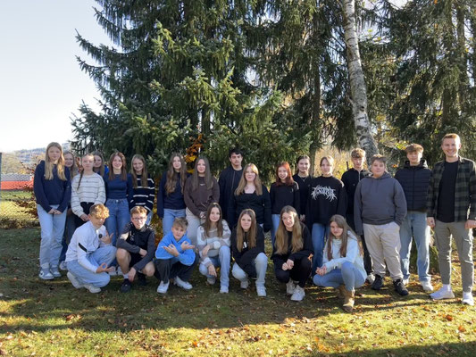 Klasse 9b mit Herrn Münster