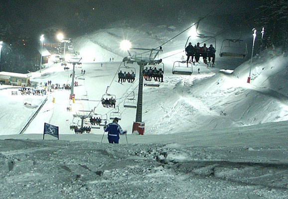 Hocheck, Skierlebnis Nachtskifahen,  Nähe Hotel zur Post