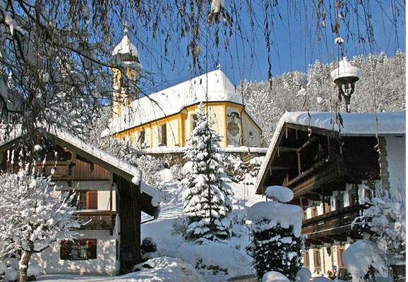 Winterlandschaft Kiefersfelden, Hotel zur Post
