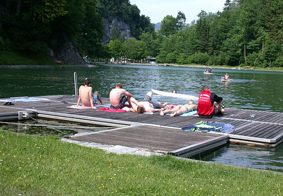 Badeseen rund ums Hotel zur Post Kieferesfelden