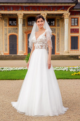 Brautkleid 3D Spitze