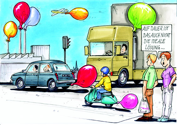 05_0006_Karikatur_Verkehr_Umweltschutz