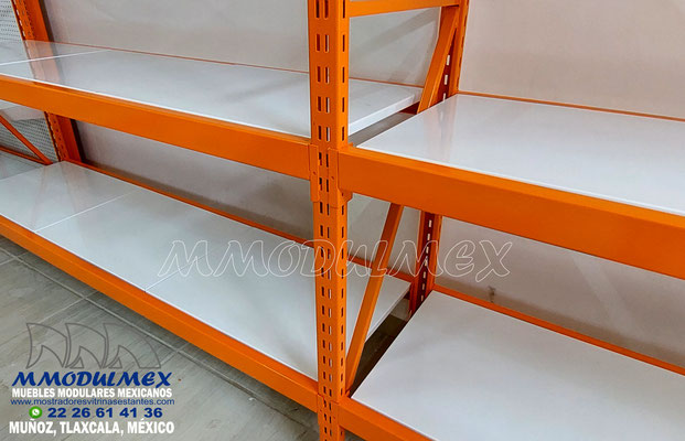 Rack de carga semi pesada, racks selectivos, racks de carga pesada, estantes para negocios