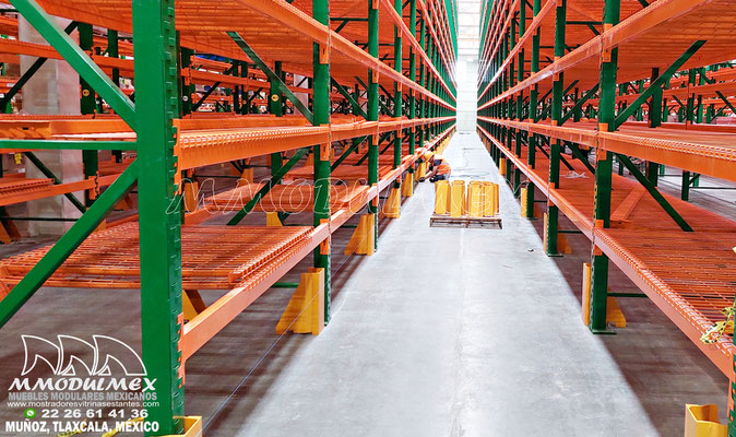 Racks Selectivos; Racks de carga pesada, racks metálicos, racks para bicicletas, Racks industriales, Racks para almacenes