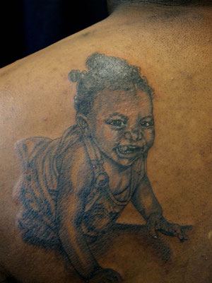 portrait  Genestar Tattoo Okinawa Japan