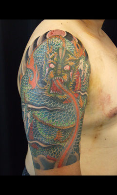 Dragon 龍　Genestar Tattoo Okinawa JAPAN