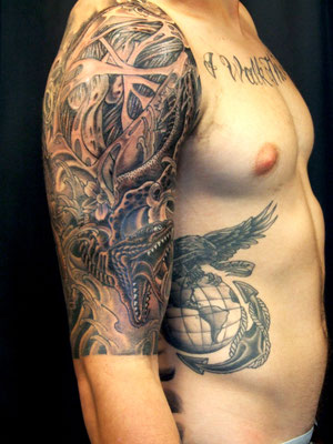 snake tattoo