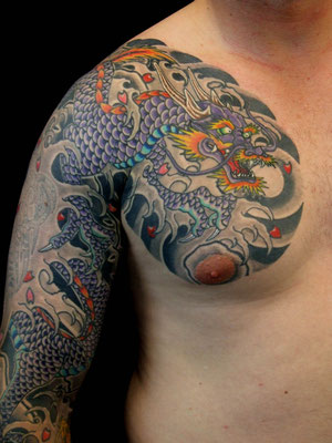 Dragon Genestar Tattoo Okinawa JAPAN