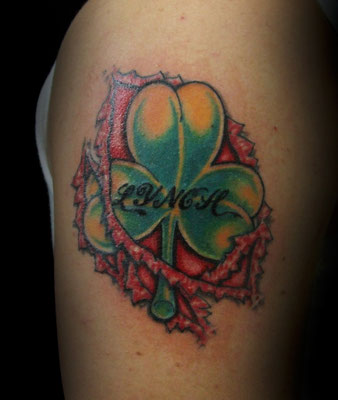 shamrock tattoo