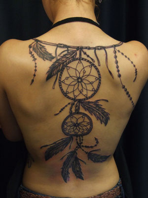 dream catch Genestar Tattoo Okinawa Japan