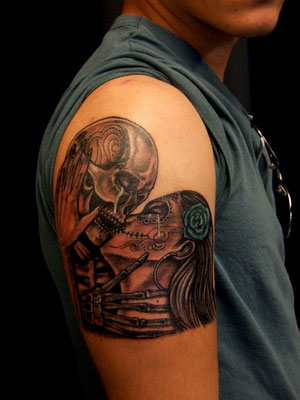 skull Genestar Tattoo Okinawa Japan