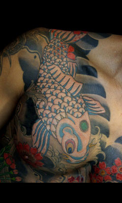 Koifish Genestar Tattoo Okinawa JAPAN