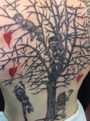 yune at Genestar Tattoo Okinawa JAPAN