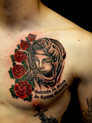 mary tattoo