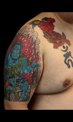 不動明王　Genestar Tattoo Okinawa JAPAN
