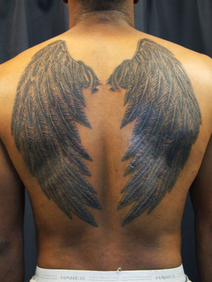 wings backpiece tattoo