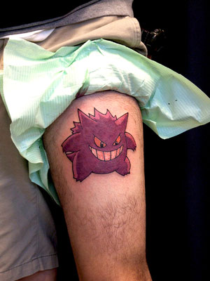 pokemon character tattoo