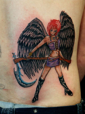 angel Genestar Tattoo Okinawa JAPAN
