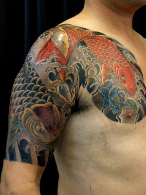 Koifish Genestar Tattoo Okinawa JAPAN