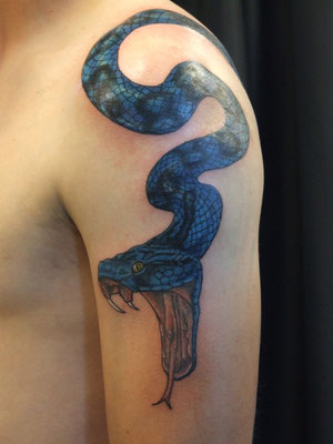 snake tattoo