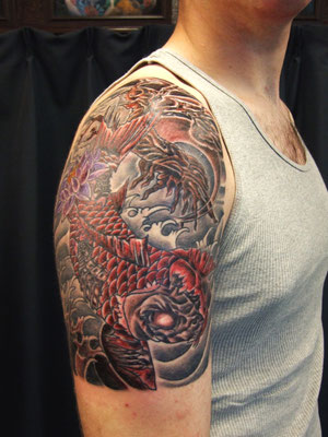 koi fish tattoo