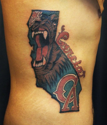 bear cal tattoo