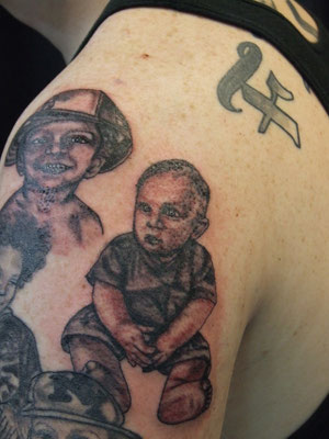 portrait Genestar Tattoo Okinawa Japan