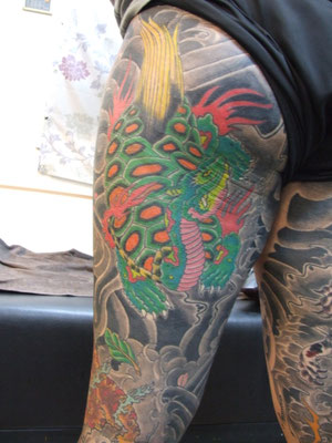 turtle Genestar Tattoo Okinawa JAPAN