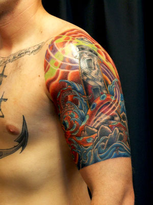 light house tattoo