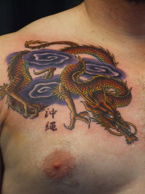 Dragon Genestar Tattoo Okinawa Japan
