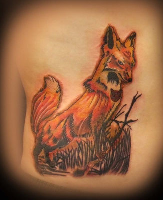 fox tattoo