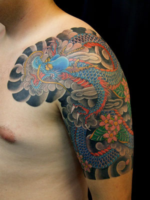 dragon Genestar Tattoo Okinawa JAPAN