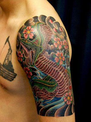 snake tattoo okinawa