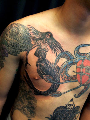 mermaid tattoo