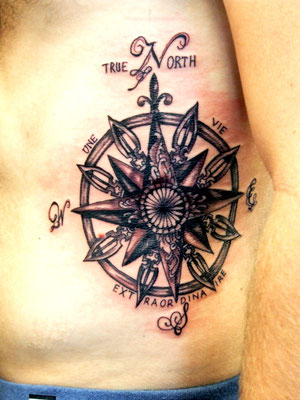 compass tattoo