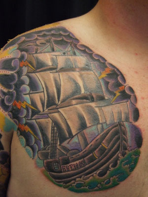 ship tattoo okinawa