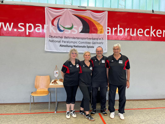 RBSV-Selb Team bei der deutschen Meisterschaft im Hallen-Boccia