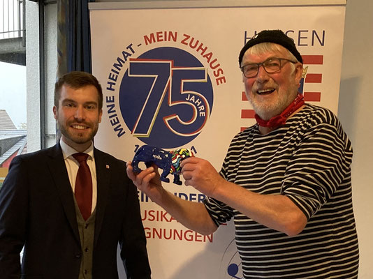 2021 Den Hessischen Löwen für  Konzertreise "75 Jahre Hessen"