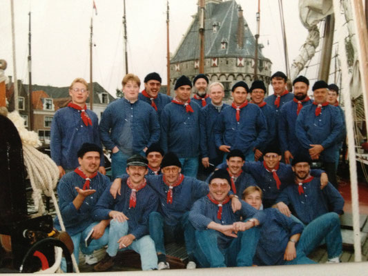 1994 Abschlußkonzert in Hoorn Segeltörn Ijsslemeer